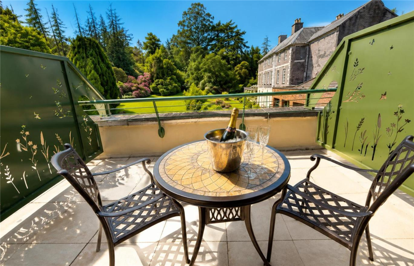 Exec Garden Balcony view