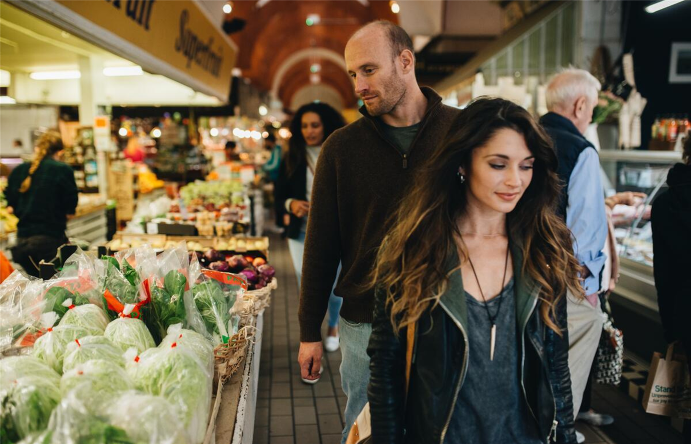 Couple in English Market