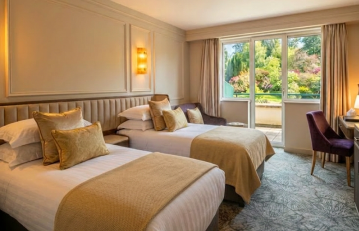interconnecting Room 2 beds