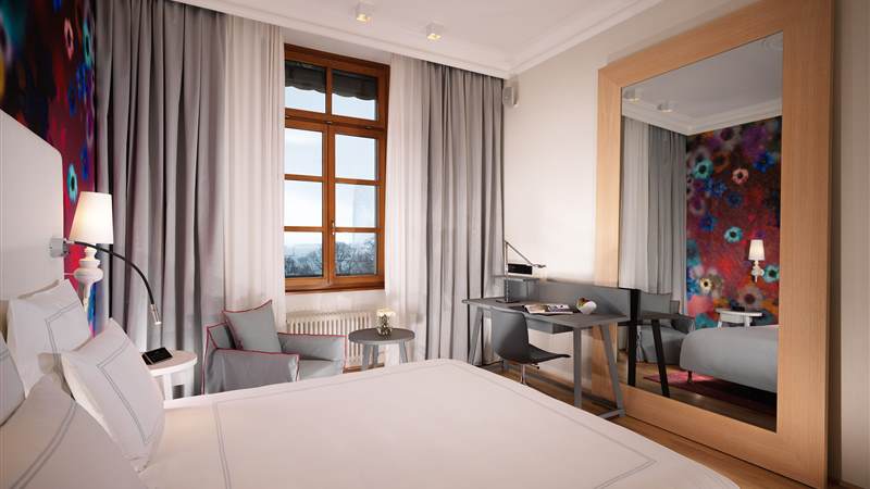 Luxury Hotel Lifestyle Room in Geneva
