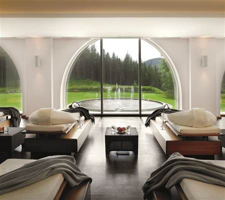 SPA Serenity Room at Powerscourt luxury hotel in Wicklow
