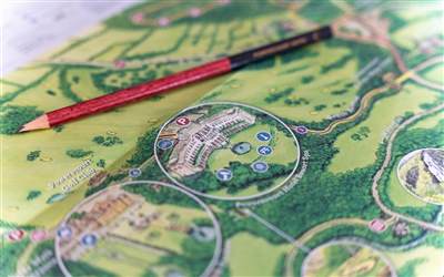 Map of Powerscourt Estate