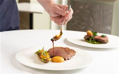 Dining in Sika Restaurant