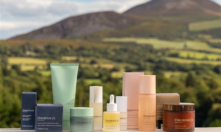 Omoro Product with mountian landscape