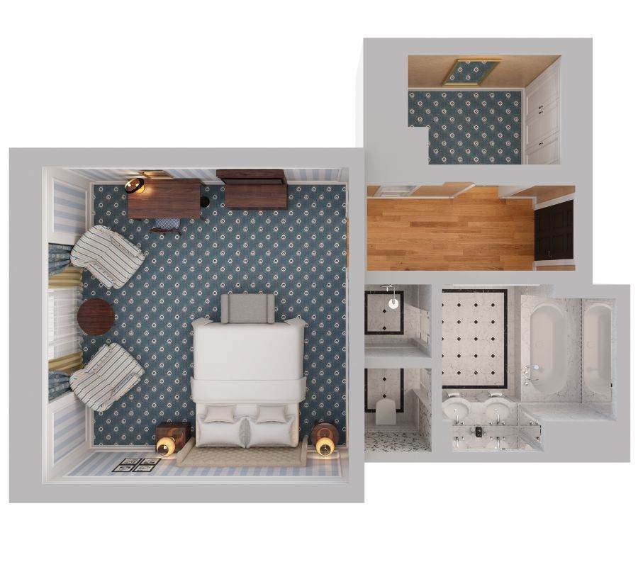 Deluxe Mountain View King V1