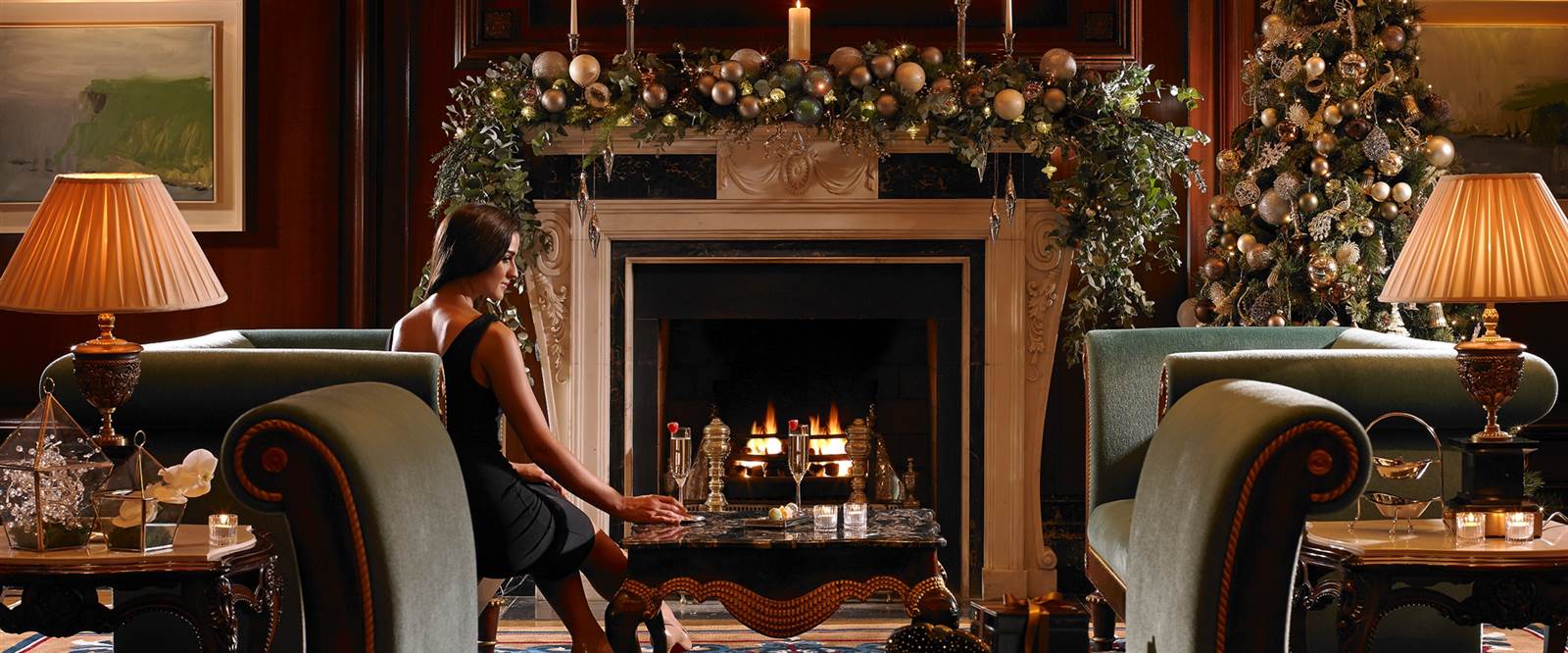 Christmas Hotel Breaks 2024 in Wicklow Powerscourt Hotel