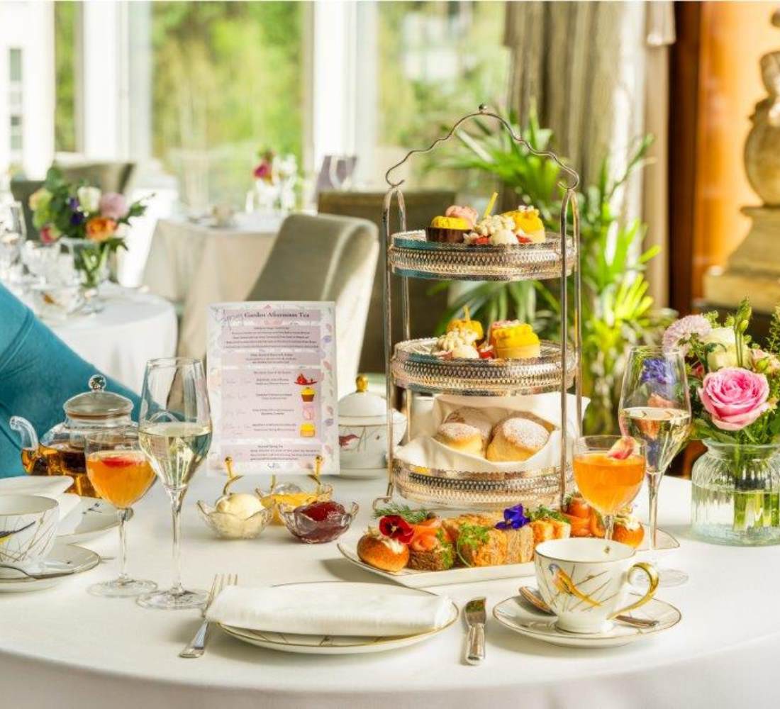 spring garden afternoon tea 2