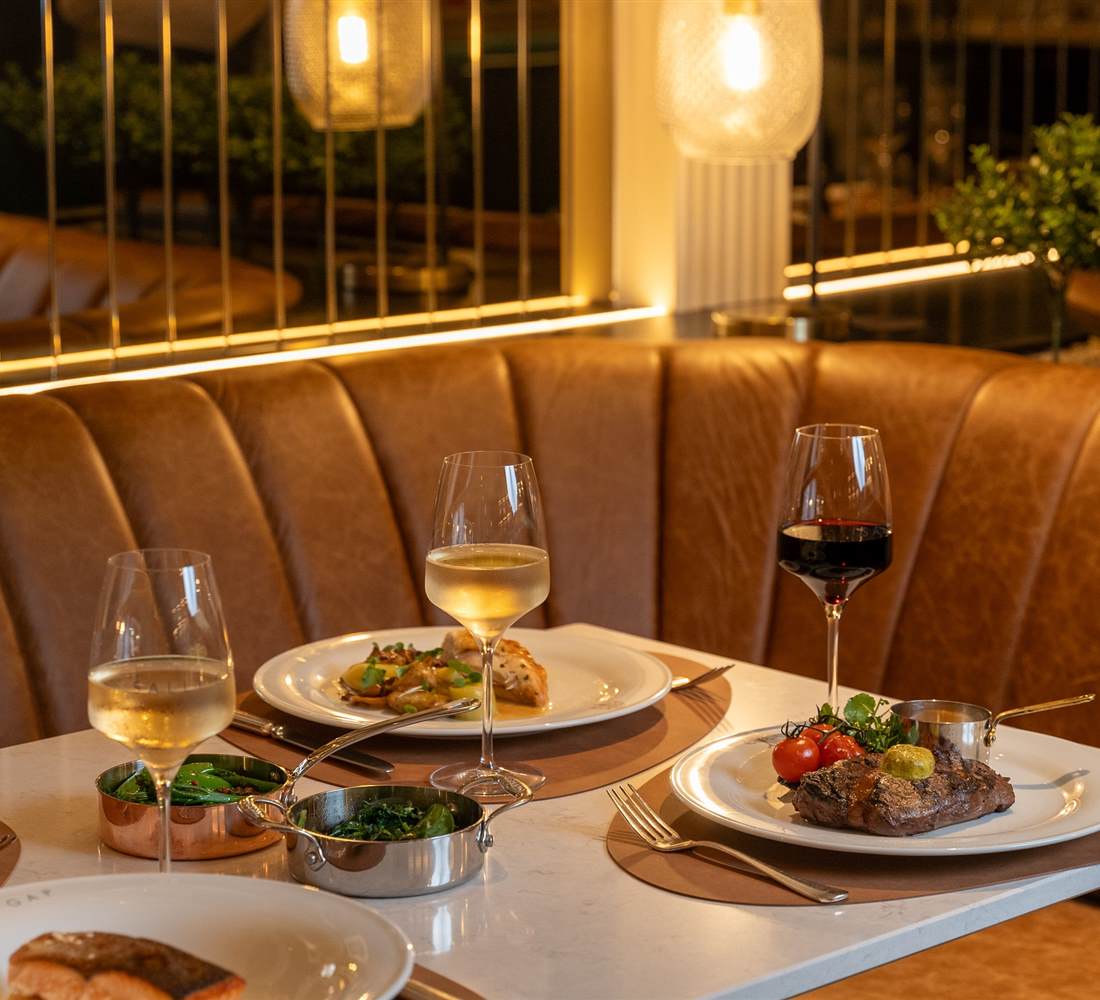 The Sally Gap Dinner Menu