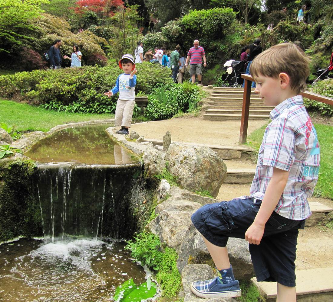 Japanese Garden, Powerscourt House and G