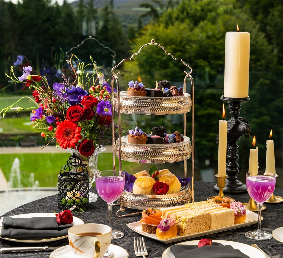 Midnight afternoon tea