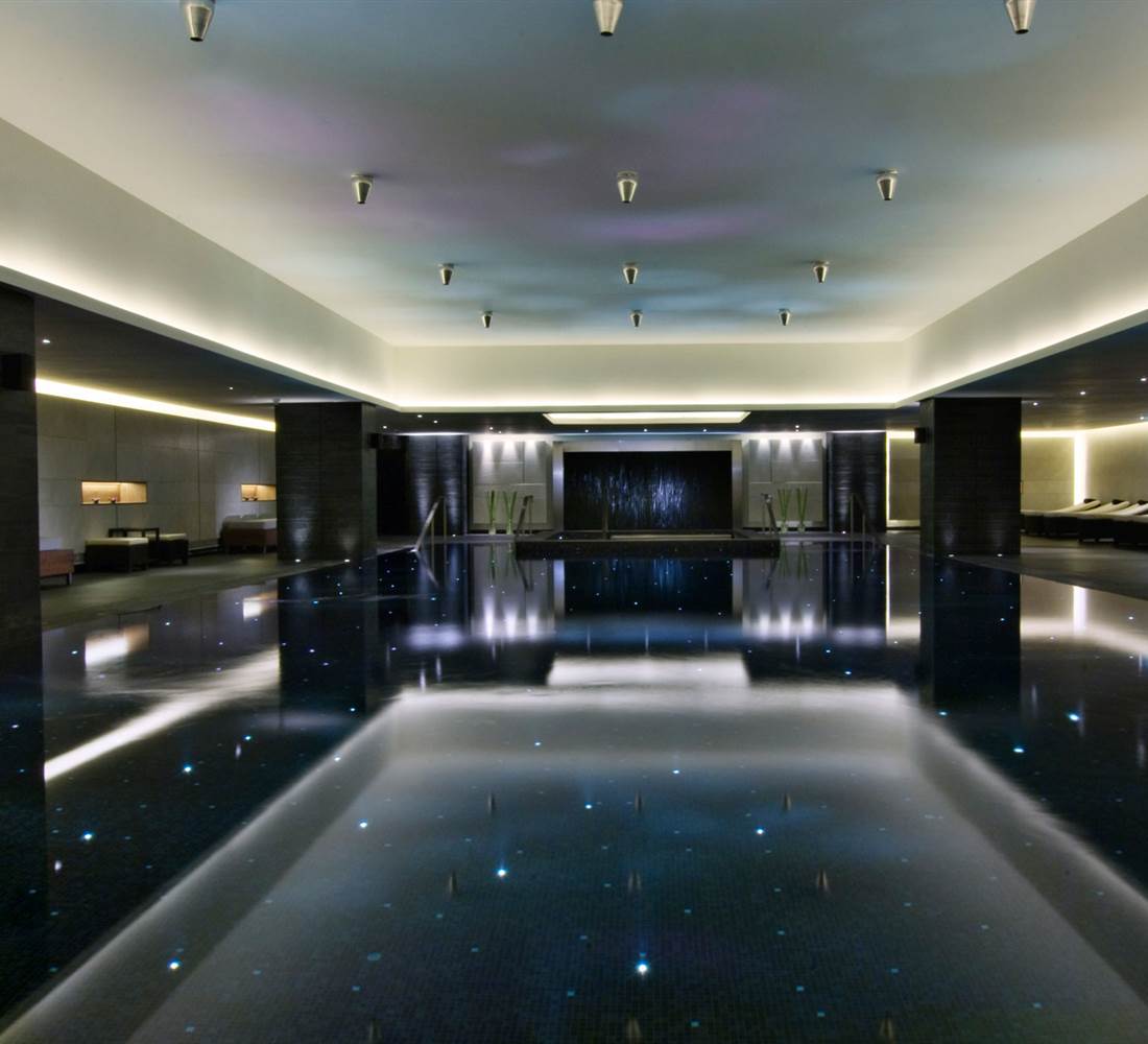 Powerscourt SPA pool with Swarovski crystal