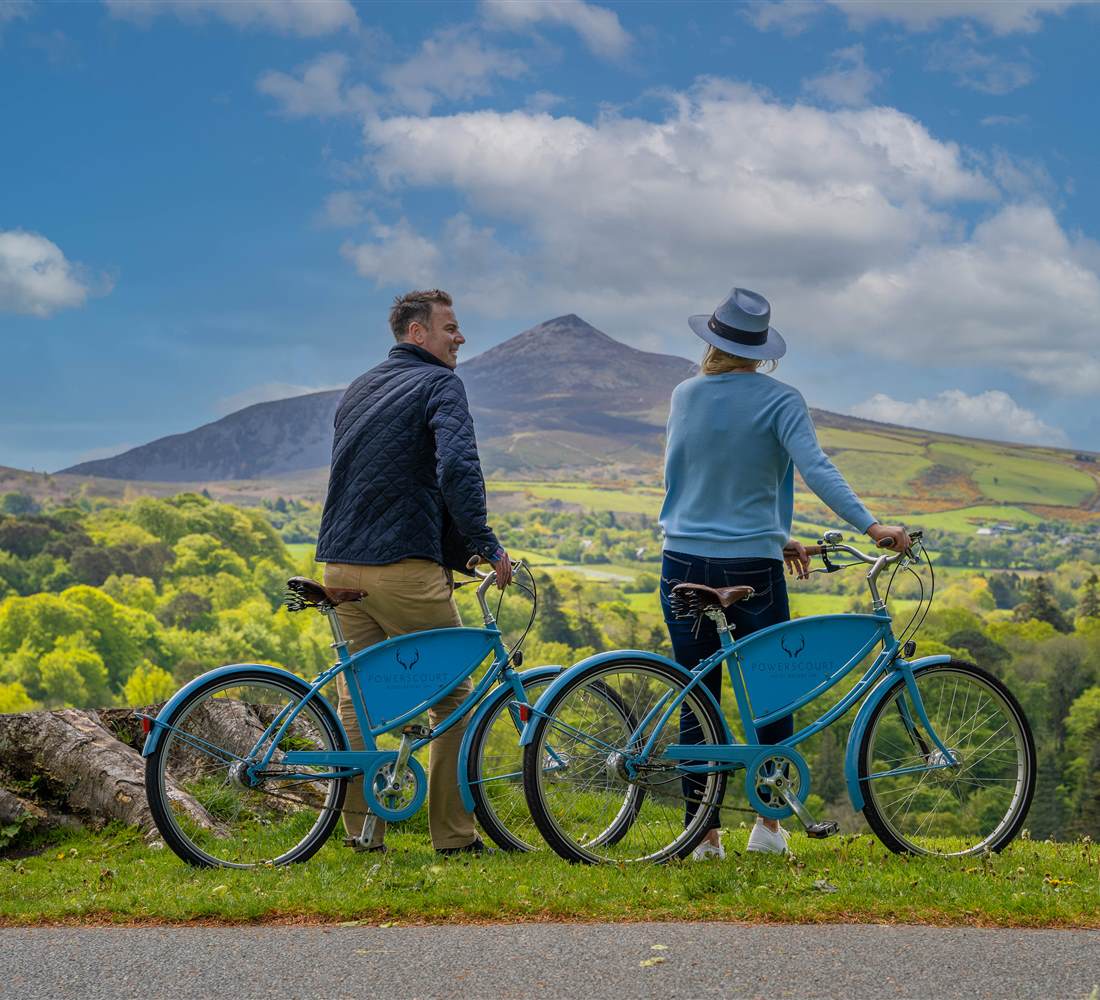 Powerscourt Hotel Family Bicycles May 20