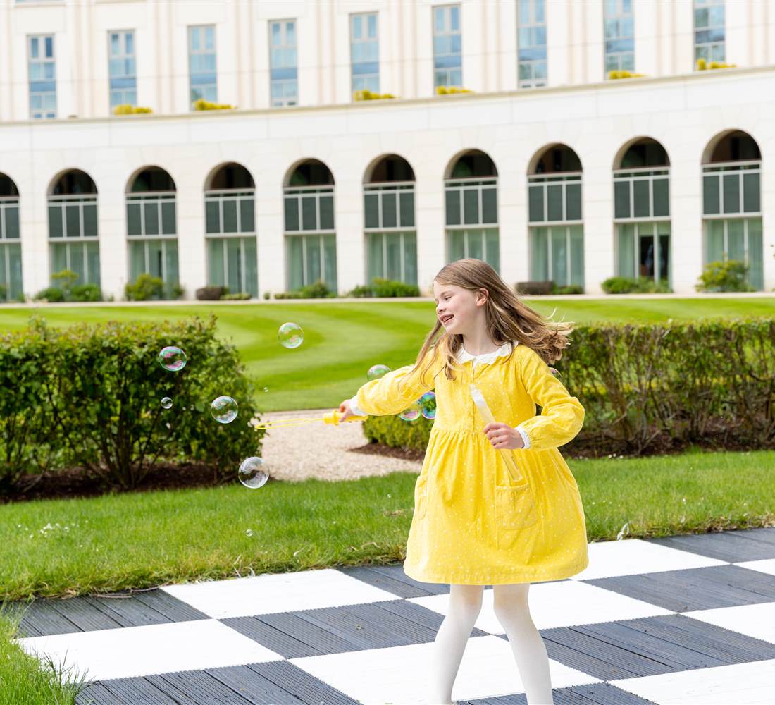 Powerscourt Hotel Lawn Family Activities