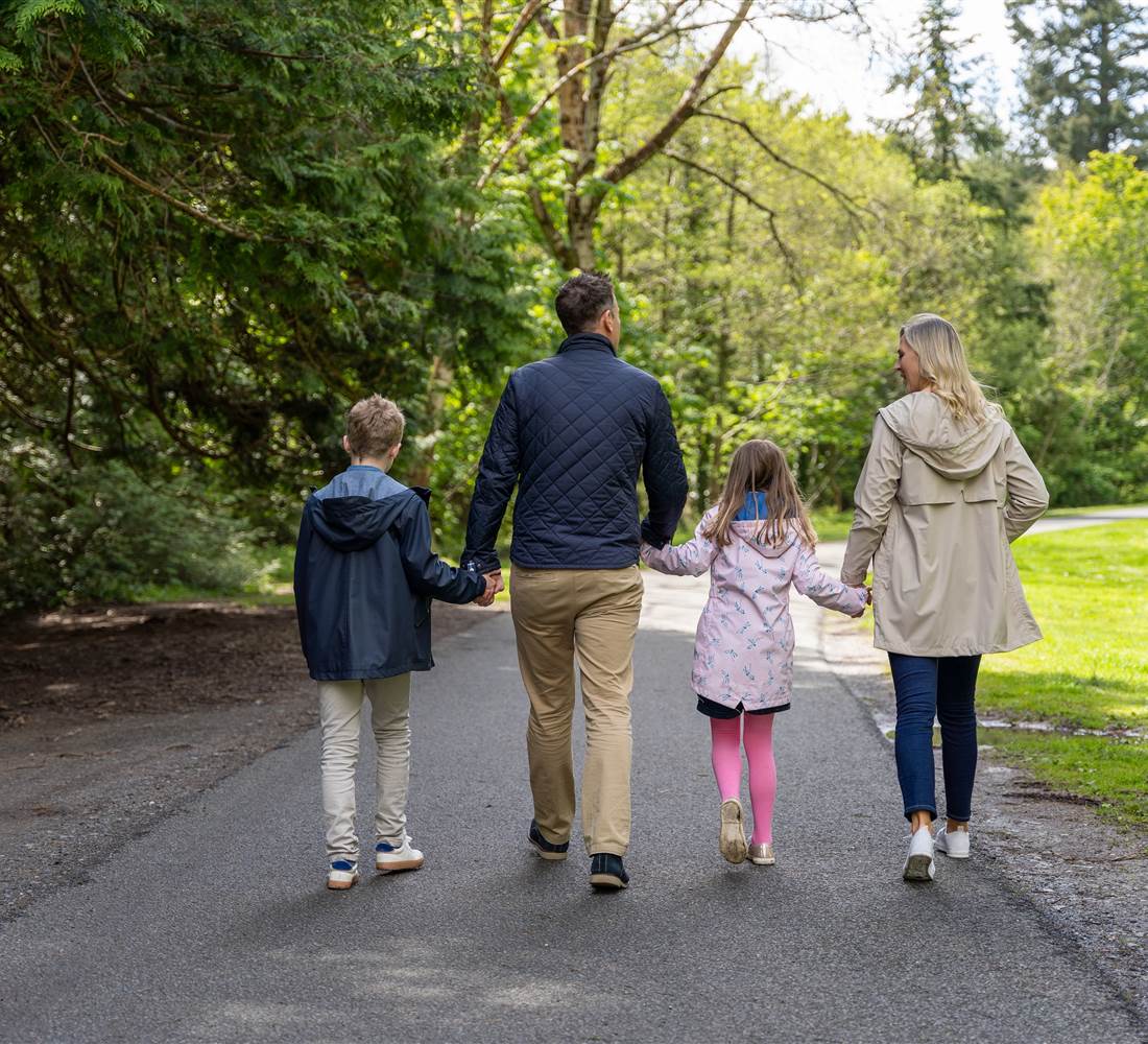 Powerscourt Hotel River Walk Family May2