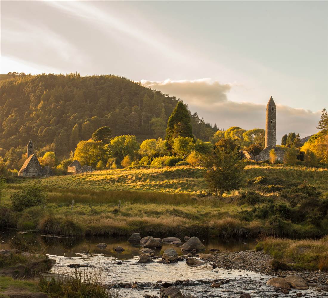 Sunrise at Monastery sq