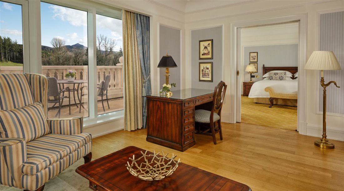 Mountain View King with Balcony