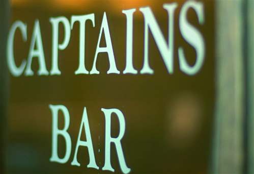 Captains Bar Sign