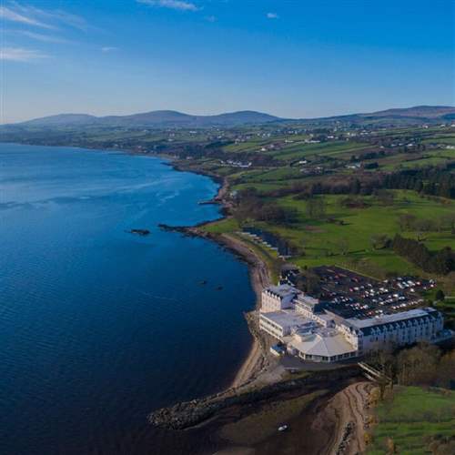 Donegal Aerial Hotel View