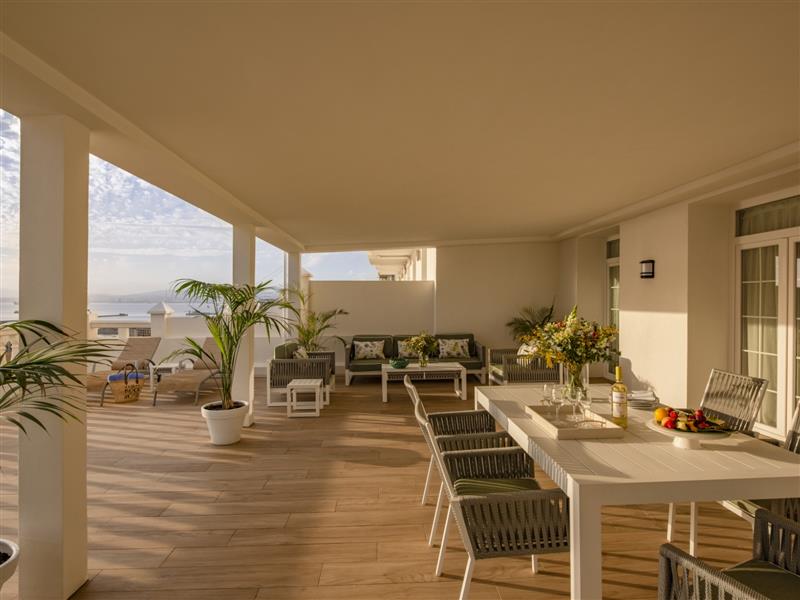 Elegant Dining Area in Rock Hotels Suite Gibraltar
