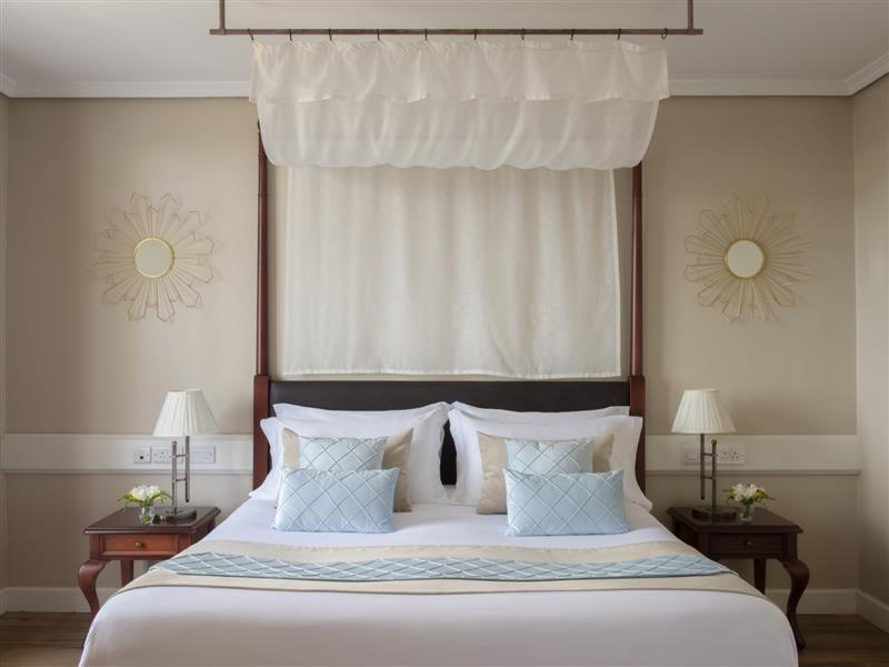 Plush Bedding and Comfortable Pillows at Rock Hotel Gibraltar