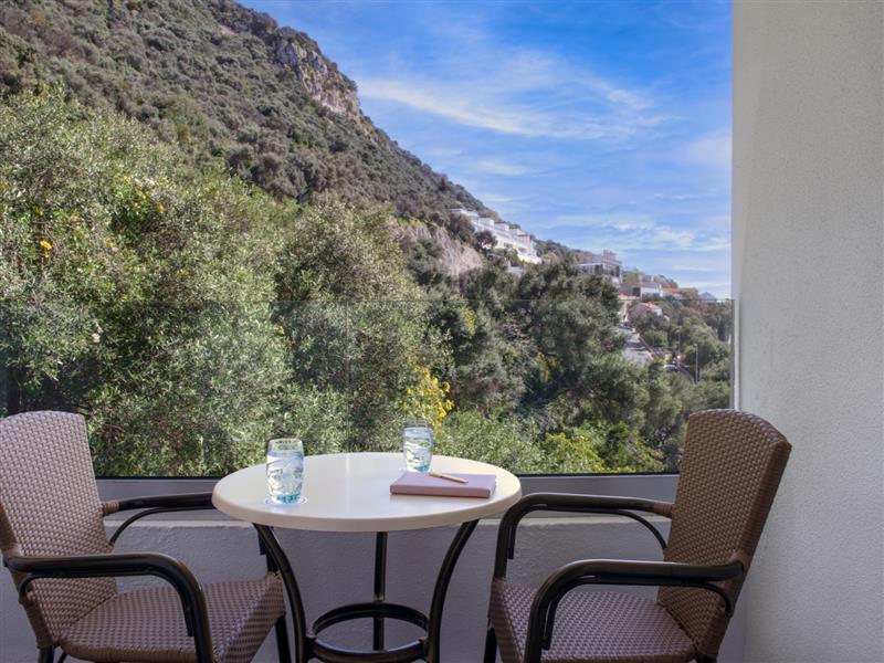 Rock Hotel Room 401 balcony