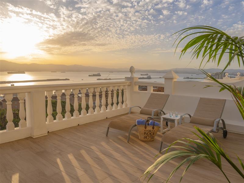 Luxurious Ocean View Room at Rock Hotel Gibraltar