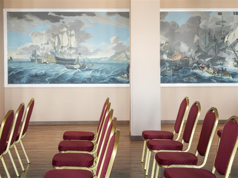 Victory Suite Theatre Setting Mural