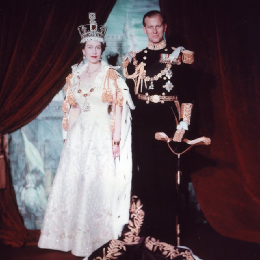 Elizabeth and Philip 1953