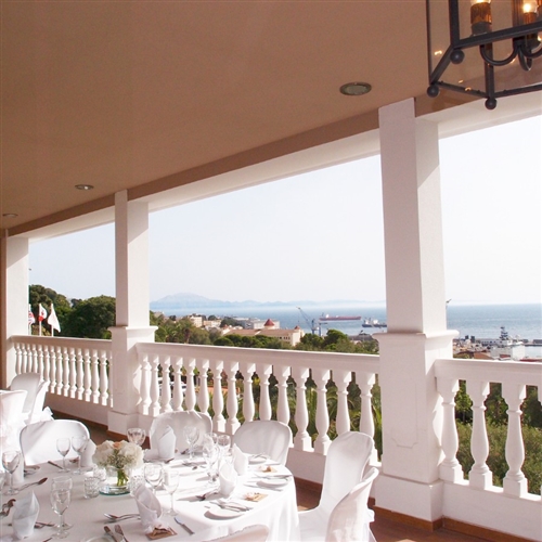 Wedding Setup Terrace HS