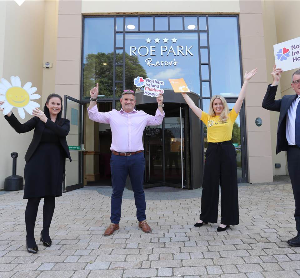 Roe Park Resort launches partnership with local cancer charities