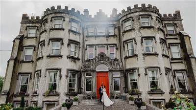 Elegant Wedding Ceremony at Castle in Ireland