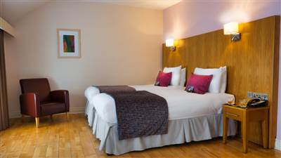 Galway City Accommodation, Single Room with two beds