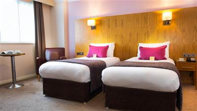 Two Beds in Single Room at Skeffington Galway Hotel