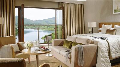 Hotels with Balconies Ireland From €140 per room  at Sneem Hotel in Kerry.