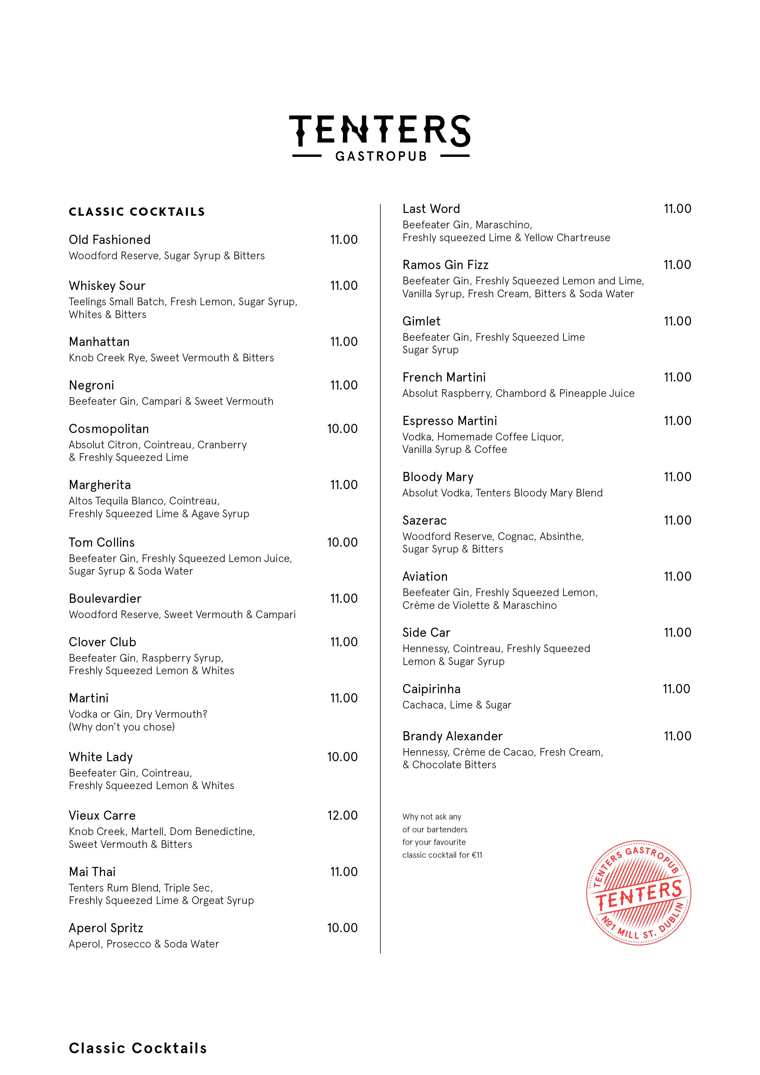 Best Cocktail Bars Dublin City Centre Cocktails at…