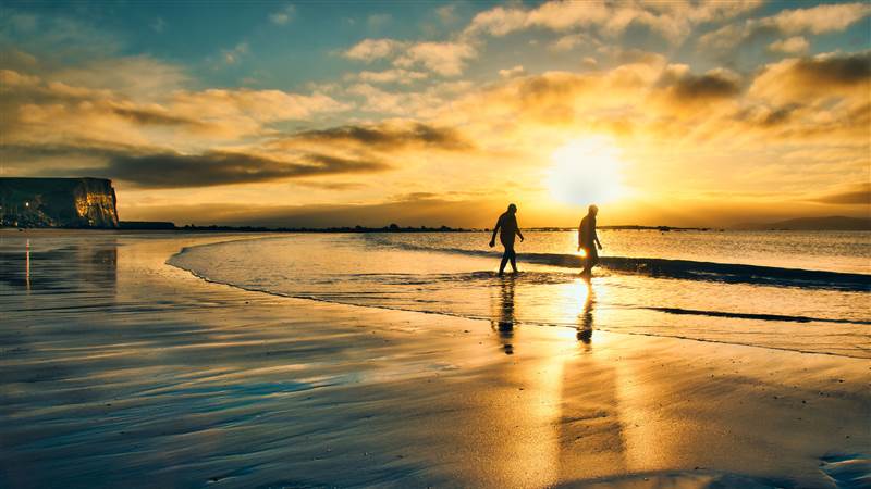 Silver Strand Sunset