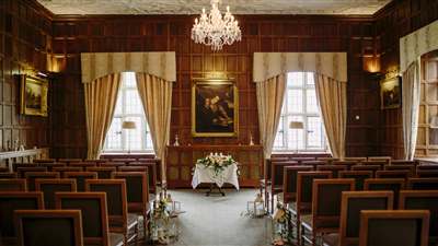 Wedding ceremony venue at Waterford Castle Hotel & Golf