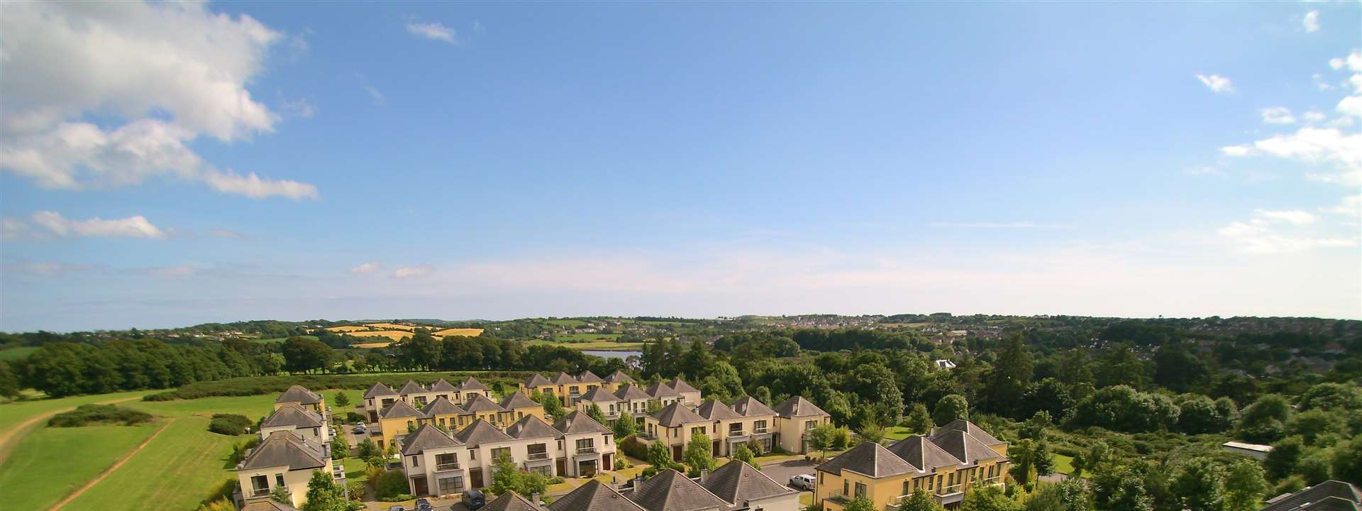 lodge aerial view