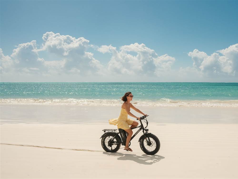 Beach e-bikes