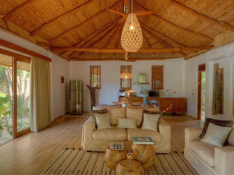 Family Two bedroom Villa  living room v