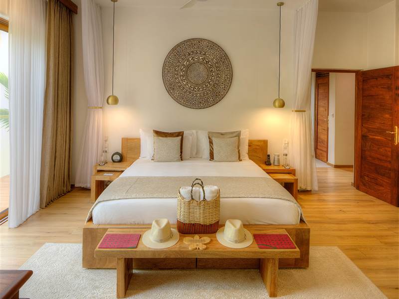 Garden Villa  Bed View