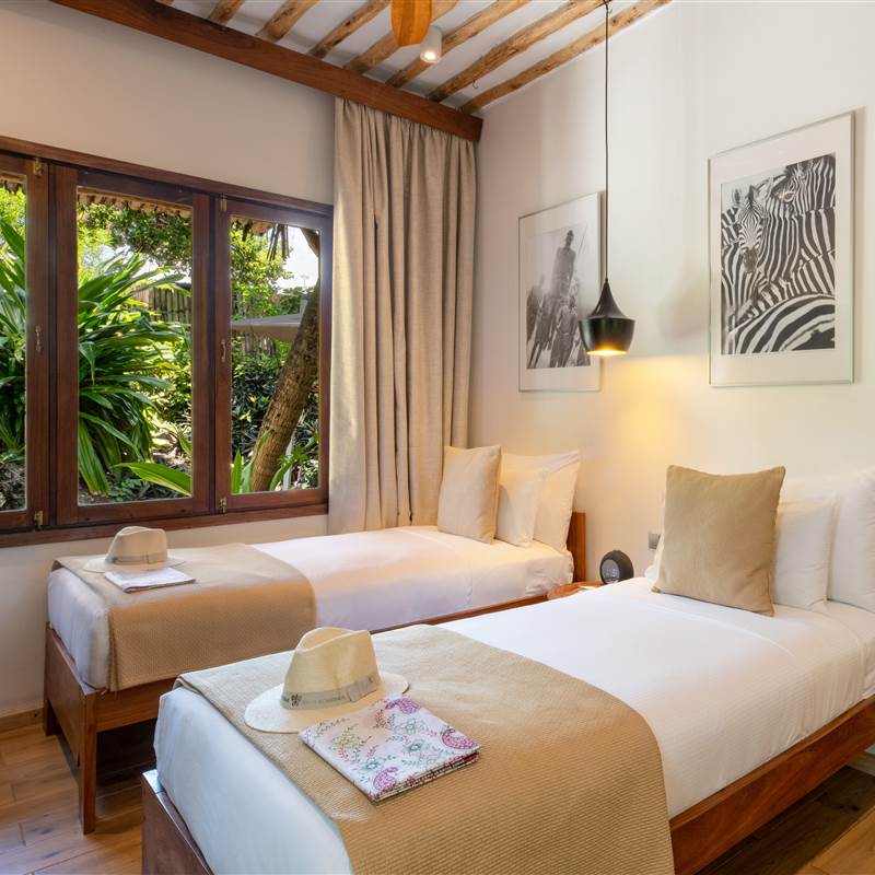 Cinnamon Family Room - Twin Bedroom