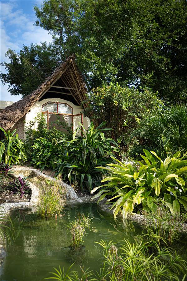 The Senses Spa  Exterior View of a trea