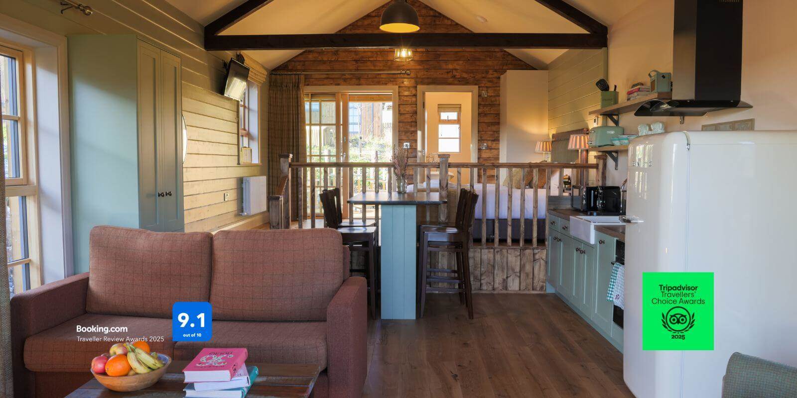 Large Studio Cabin Inside View