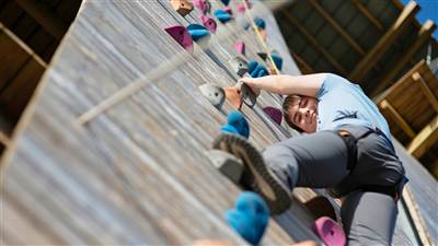 Zip n Trek Climbing Wall