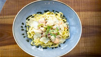 Seafood Tagliatelle