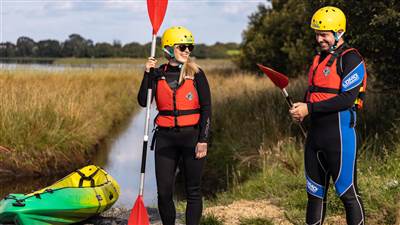 Kayaking Ballyquirke Lake