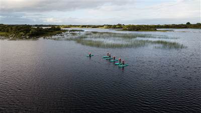 SUP on Ballyquirke Lake
