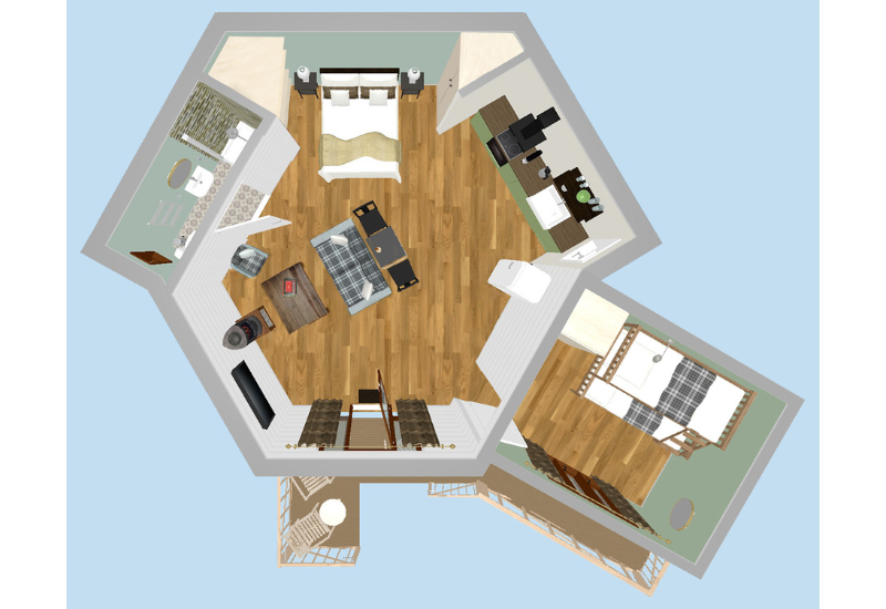 Studio Cabin with Ext Pr4