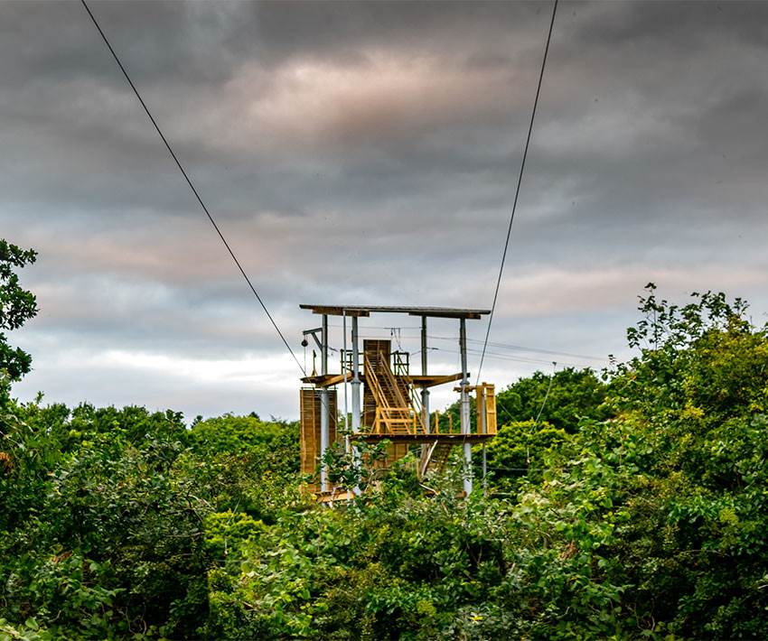 Zip Lining in Galway Zip Lines Ireland Wildlands